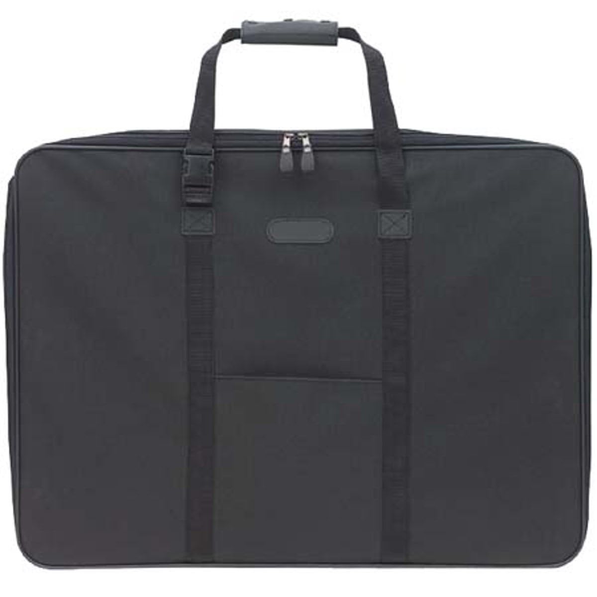 Start Softside Portfolio, Wire-Framed Nylon Cover, Handle-To-Strap Feature, 36 X 24 X 3 inches, Black (SF-36-N)