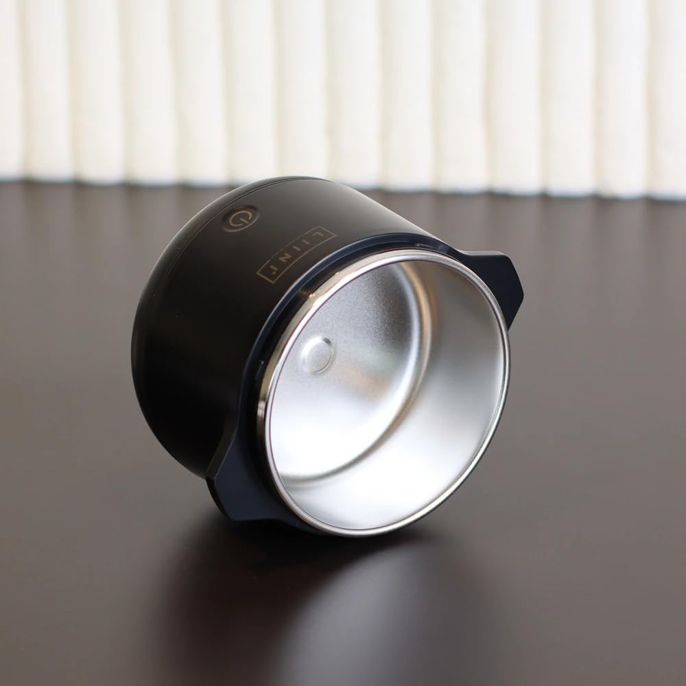 LIINI 1.0 PRO Breiwärmer schwarz - Akku Babybreiwärmer, 50W Heizleistung, USB-C, BPA-frei