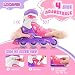 Locavun Inliner Kinder 4 Größen Verstellbare Inline Skates für Mädchen Größe...