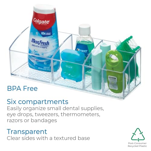 Interdesign 42730 Med Vanity Divided, Medication And Bathroom Accessory thumb #3