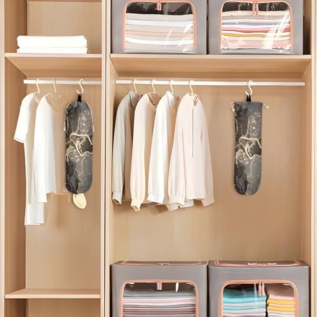 Gold Black Marble Art Plastic Bag Holder, Reusable Grocery Bag Holder Wall Mount Plastic Bag Organizer Washable Shopping Bags Carrier ?for Home Kitchen, 2 Pack