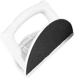 Lixadeira de Canto Semicircular para Drywall, Robusta, Portátil E Prática, Ferramenta Multifuncional para Esmerilhar em ângulo Reto, com Suporte para, 5inch