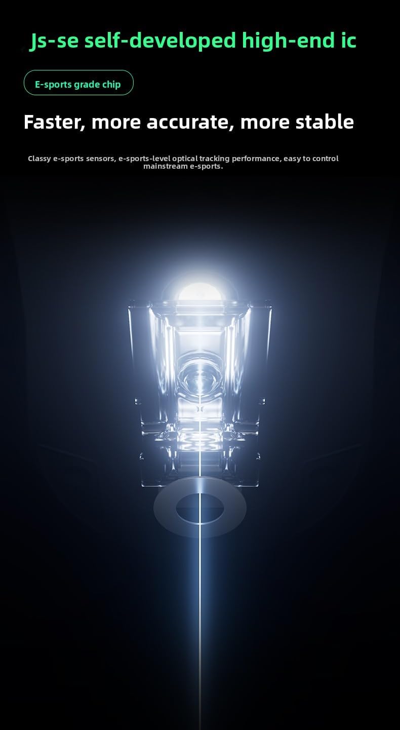 holy sword M600 Three-Mode Wireless Mouse, (Black)