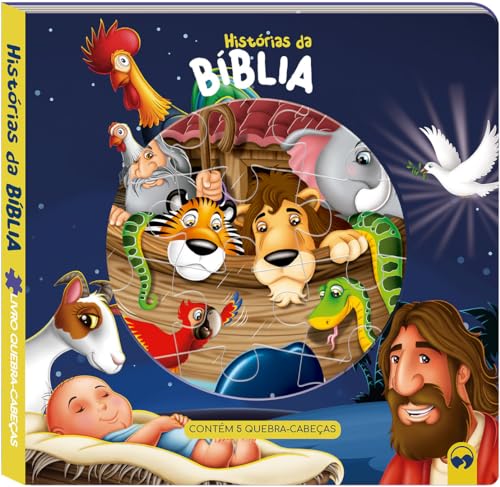 Histórias da Bíblia: livro quebra-cabeças