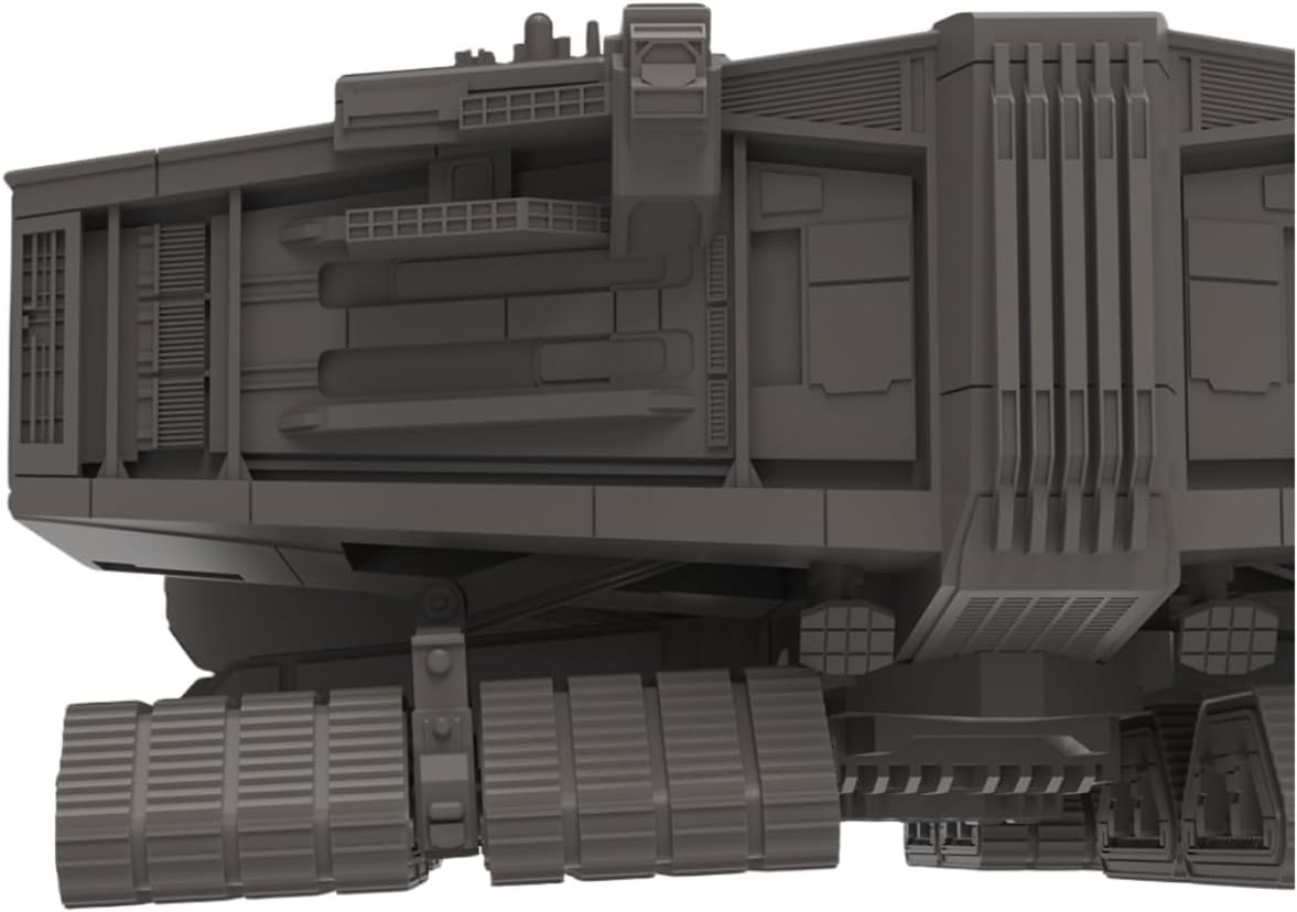 HiPlay Meng Plastic Model Kits: Spice Harvester, Glue-Free Color Separation Assembly Collectible Figures (MMS-013)