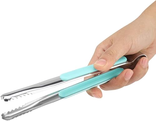 Miniatura 6 de Pinzas para cocinar, pinzas de cocina de acero inoxidable de grado alimenticio para cocinar, clip de barbacoa de acero inoxidable, pinzas para