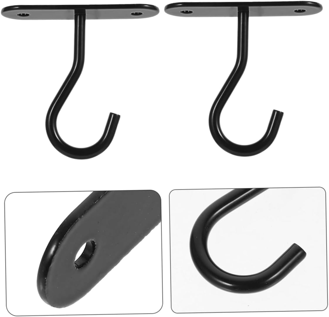 BESPORTBLE 16pcs Ceiling Hooks for Hanging Plants Metal Plant Hangers for Use for Flowerpots Lanterns and Party Decorations Easy Installation Screws