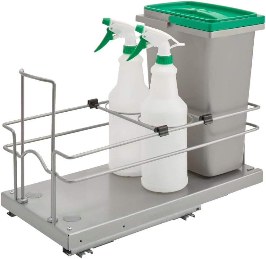 REV-A-Shelf Undersink Pullout Cleaning Organizer w/Soft-Close