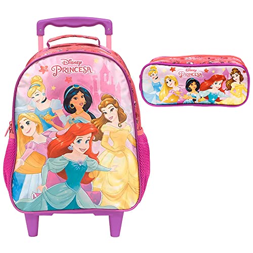 Mala com Rodas 14 Princesas R2 - 11091 - Artigo Escolar