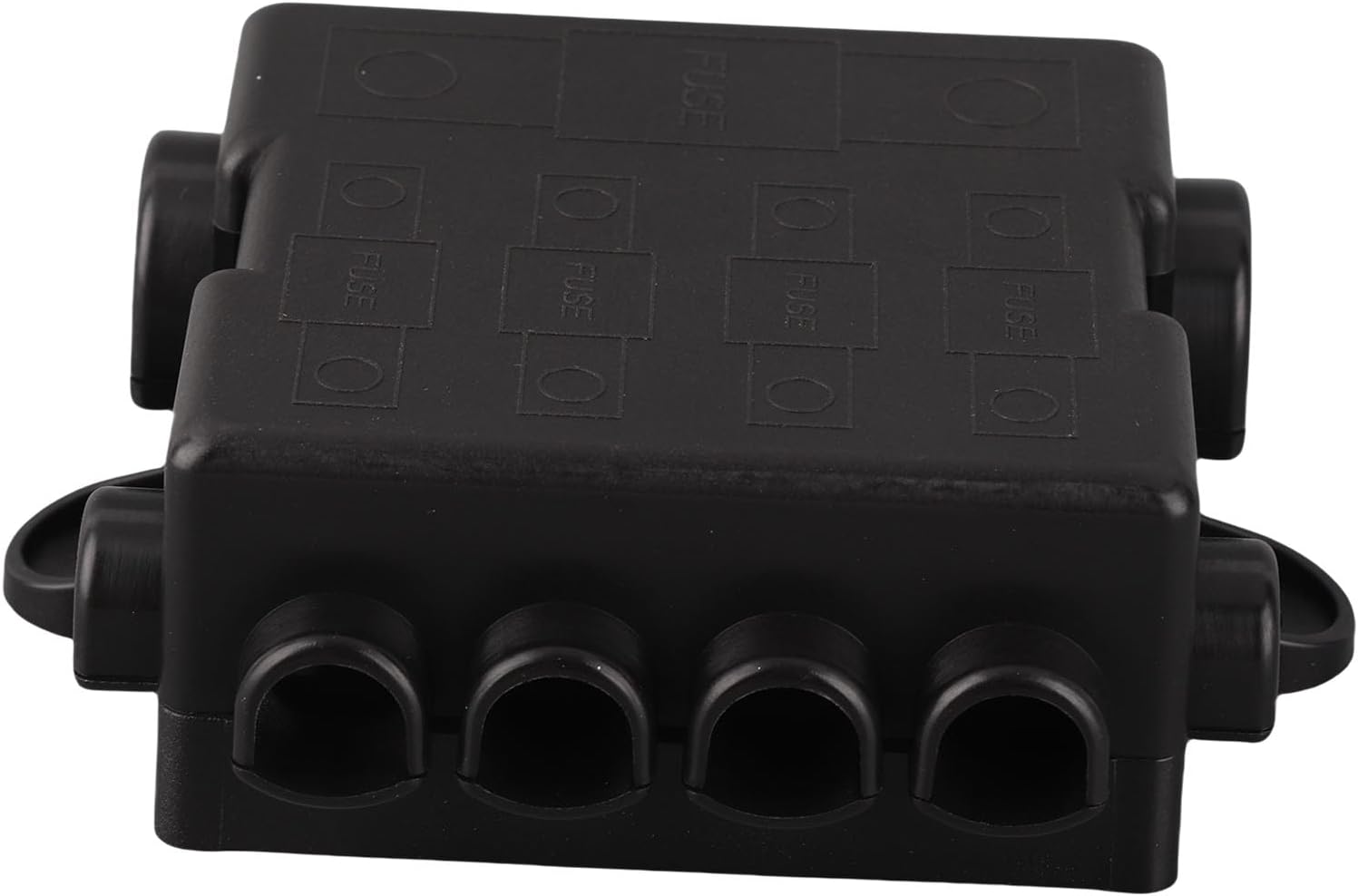 5 Way Power Distribution Box Block Holder with 30A 60A 80A 100A 250A, Mega Midi Panel for 12V 24V Car Truck Marine RV Electrical System, Compact High Current Kit