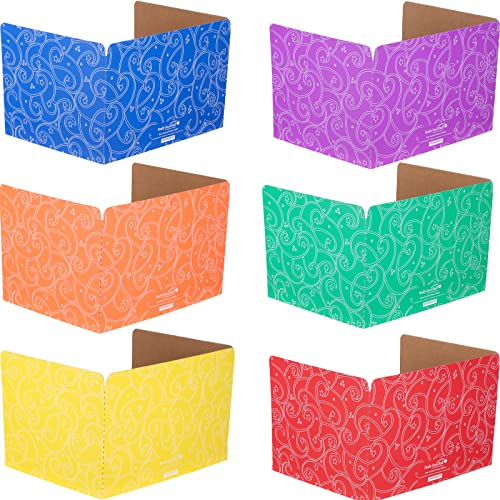 Image of Really Good Stuff Privacy Shields, Set of 12, Classic Colors, Kindergarten