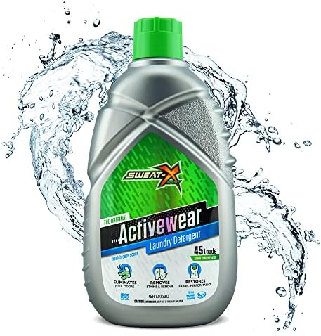 Sweat X Sport Original Activewear Laundry Detergent, High Performance Sports Wash for Activewear and All Fabrics, 45 Loads