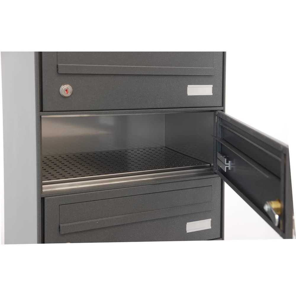 Cassette postali per esterno 5 posti Grigio Antracite