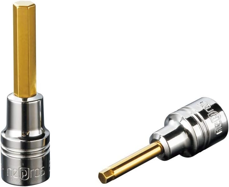 Nepros 6mm 1/4"sq. Hexagon Bit Socket Wrench