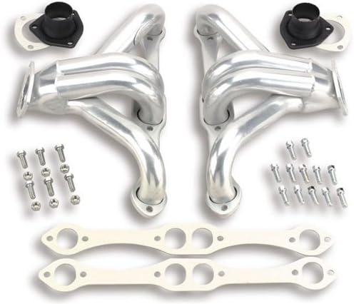 Hooker Block Hugger Header Chev Sb Rdst/Uni Met Ceramic