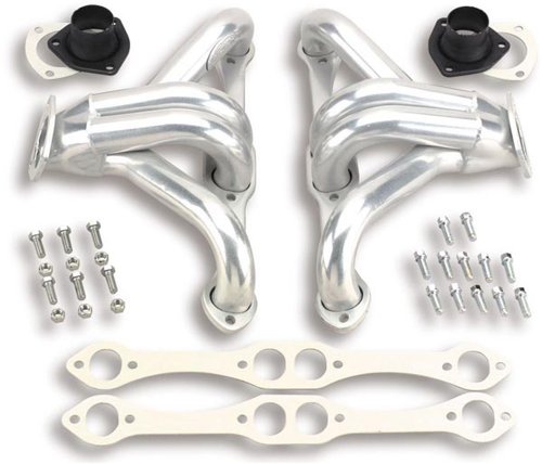 Hooker Block Hugger Header Chev Sb Rdst/Uni Met Ceramic