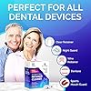 Retainer Cleaner & Denture Cleanser - 180 Effervescent Tablets 6 Month Supply Removes Stains, Discoloration, Odors, Plaque Clear Aligners, Mouth Night Guard, All Dental/Oral Appliances
