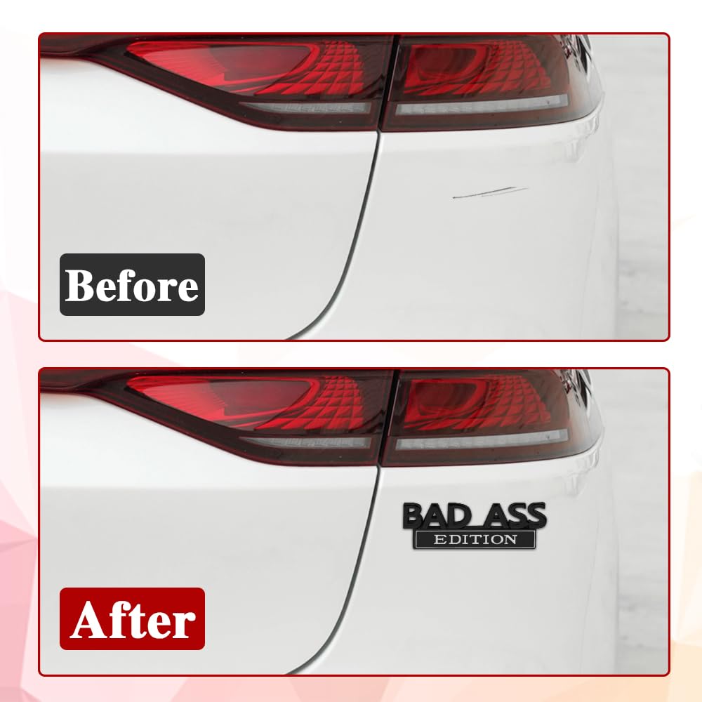 Snapklik.com : Car Emblem Sticker, Metal Auto Decal Stickers, 3D Badge ...