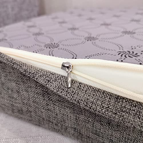 Kiyeocca Custom Bench Cushion Indoor, Window Seating Cushions, Corner Nook Bench Cushions Set, Rv Replacement Cushion, Seating Cushions For Bay Window Bench, 15X60X3 In #TOP1