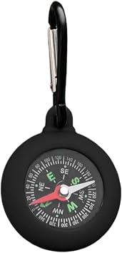 Compass For Hiking - Compact Waterproof Portable Navigation | Outdoor Survival Tool, Lightweight Hiking Compass For Men Women Girls Youth Teens, Ideal F or Camping Traveling Mountaineering Boating