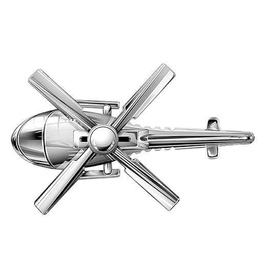 ZLxsmy Ambientadores para Mitsubishi ASX/Eclipse CROS/Fortis/Galant/Grandis/Lancer/Outlander 2006-2022,decoración de automóviles (con 3 fragancias),Silver