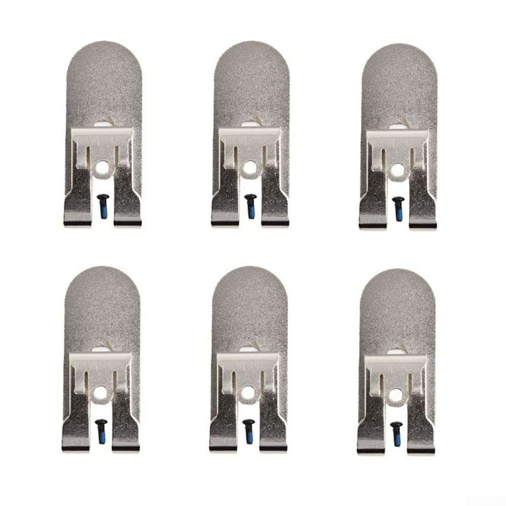 6pcs N435687 Belt Clip With Screw For DCF620 DCF620B DCF622 Drywall Screwgun, as picture show - Image 4