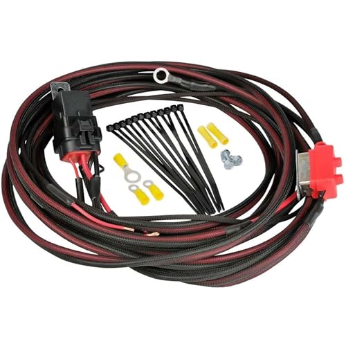Aeromotive 16307 Fuel Pump Wiring Harness Relay Kit, 30 Amp, 20' Long Wire