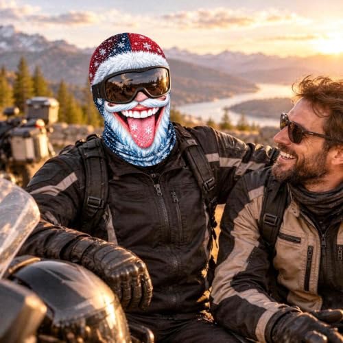 Christmas Masks for Adults Realistic 3D Printed Balaclava Ski Mask for Men - image 6