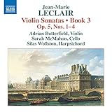 livres oprah winfrey  Sonates pour Violon, Livre 3-OP.5, N°1-4