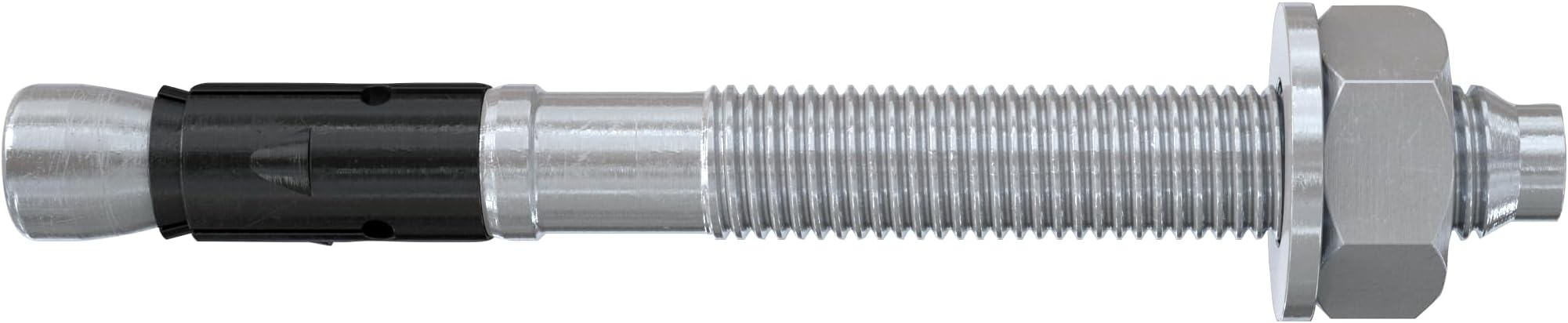 fischer FAZ II Plus 6/20 gvz, Heavy Duty Anchor with High Load Capacity, Anchor Bolt for Fixings of Heavy Loads and Steel Structures, ETA Approval