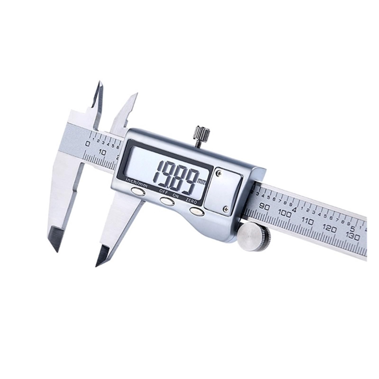 Calibro A Corsoio in Metallo Digitale LCD da 12 Pollici Righello in Acciaio Inossidabile 0,01 Mm Strumento Micrometro Interno Elettronico di Precisione