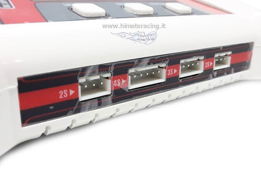 HIMOTO Caricabatteria Professionale con bilanciatore di Celle Lipo Life PD403 2-3-4 Celle 220V – 12V