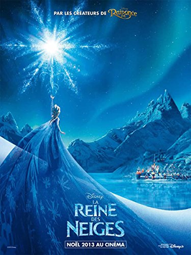 La Reine des Neiges - Affiche de Film Originale (préventive) - 40x53 cm - Pliée