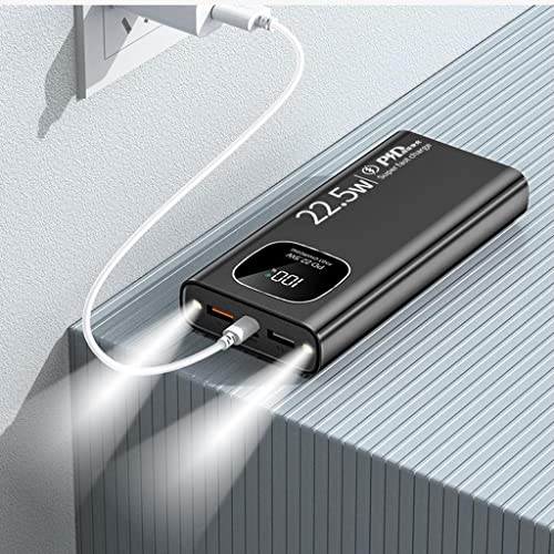 Banco de energía XCC aluminio verde 30000 mAh con carga súper rápida 3