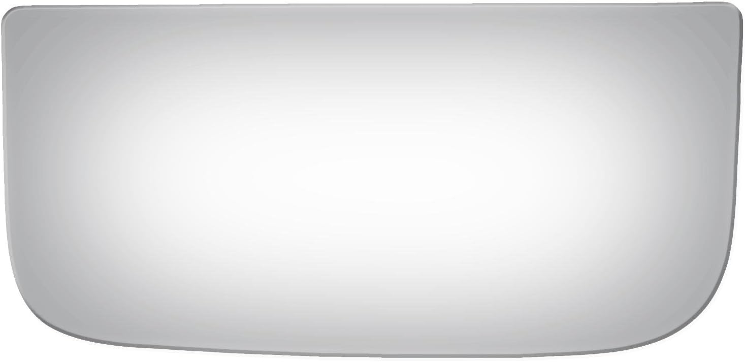 Lower Convex Driver Side Mirror Replacement Glass for 2006-2015 GMC SIERRA 1500 HD