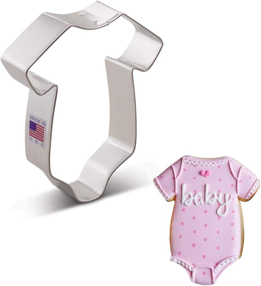Ann Clark Cookie Cutters Onesie Cookie Cutter, 4"