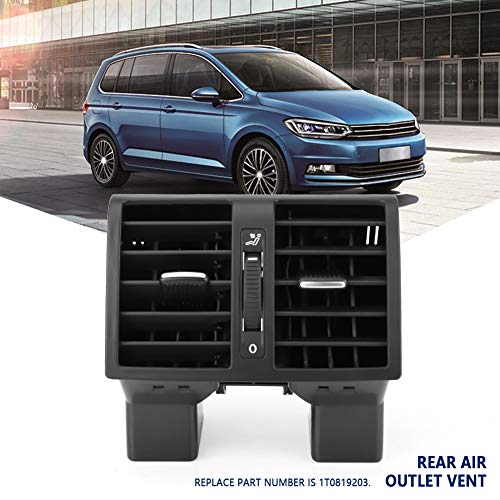 Zyyini 1T0819203, Rear Air Vent Rear Air Conditioning Vent Original Standard Replacement For Caddy 2004-2015 For Car #TOP4