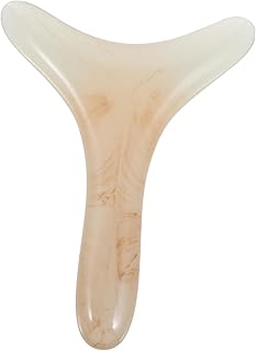 PRETYZOOM Placa De Raspagem Massageador Facial Espátula Facial Mini Ferramentas Ferramentas Faciais Gua Sha Raspador Facial Ferramenta De Massagem Facial Ferramenta Massageador Facial