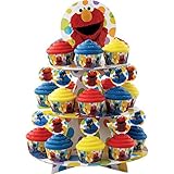 Wilton 1512-3470 Sesame Street Cupcake Tower, Multicolor