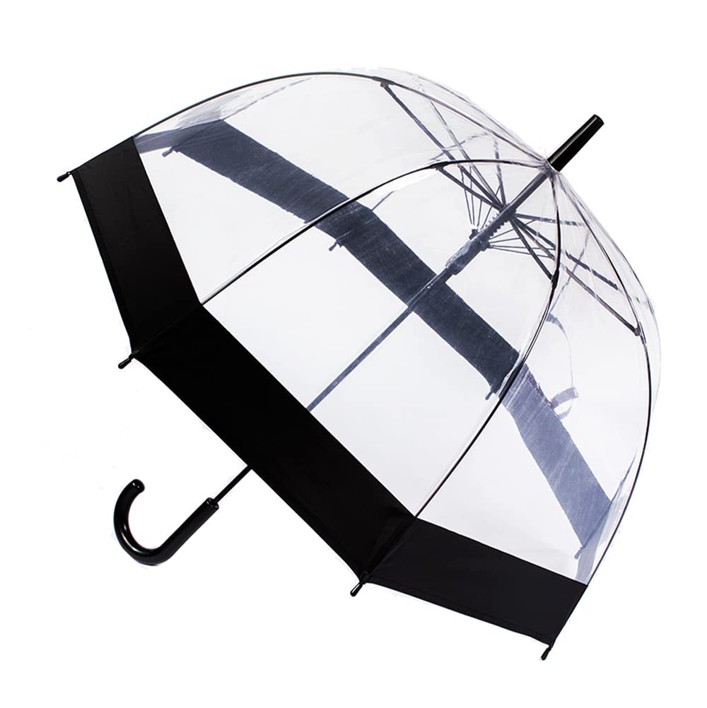 Sponsored Ad – Clear Bubble Umbrella Easy Grip Handle Sturdy Plastic Transparent Dome 8 Ribs Auto Open Stick Rain Umbrella