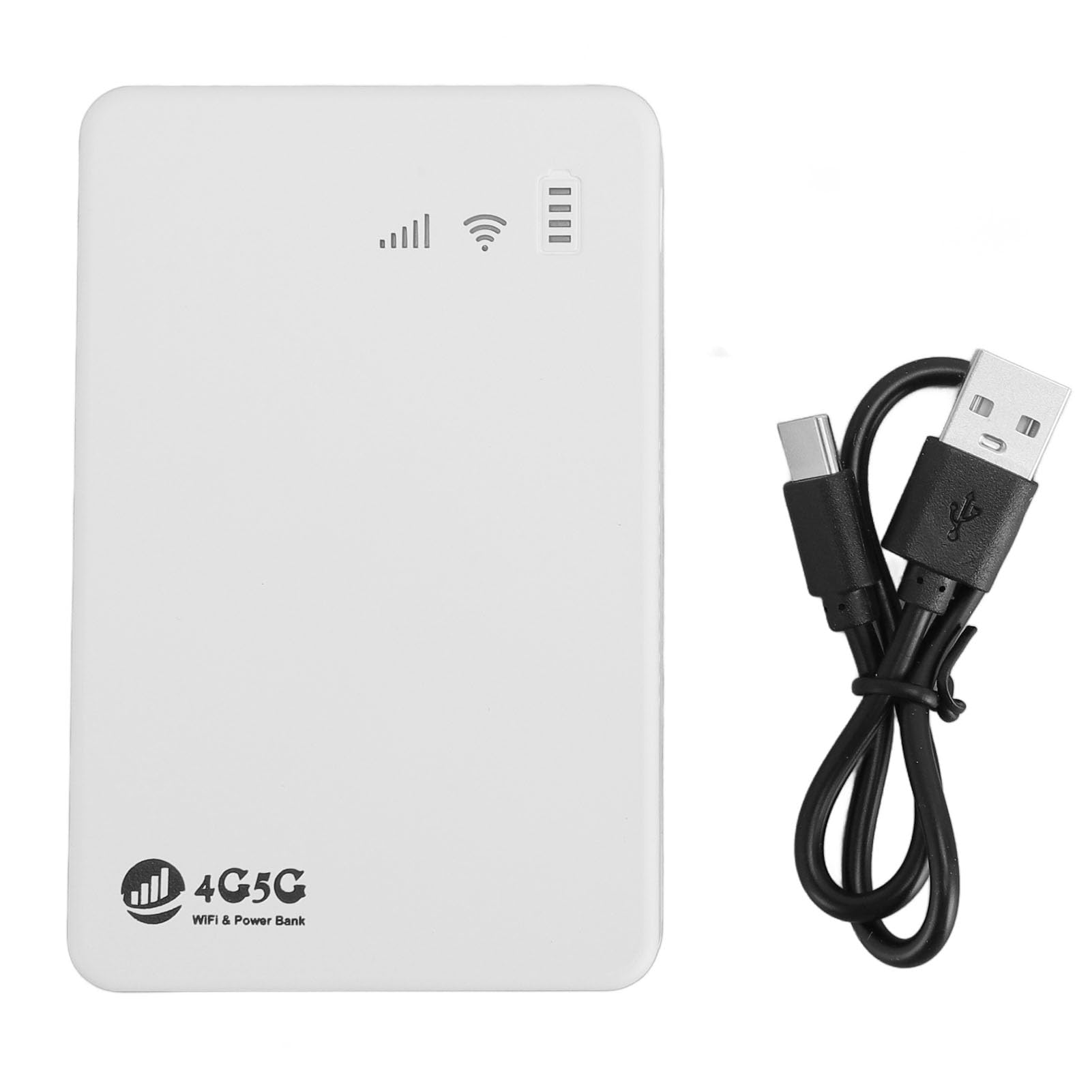 Routeur 4G LTE et WiFi Portable - Vitesse jusqu'à 1200 Mbps, Point d'Accès Mobile avec Emplacement SIM, Idéal pour Voyage et Déplacements Professionnels