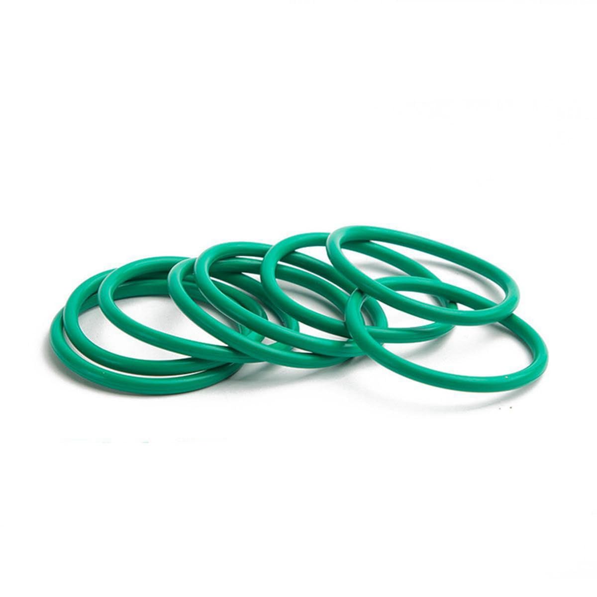 Junta Tórica de Fluorocaucho, Verde, 5.3x980x990.6mm, Paquete de 1