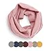 Produktbild Ehrenkind® Schlauchschal für Kinder | aus feinster Merino Schurwolle | Rose | Made in Germany | Unisex | Loop Schal | Ideal im Herbst und Winter
