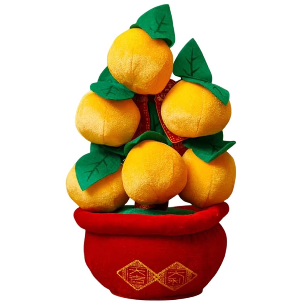 Plante Orange Artificielle en Pot pour en finir avec les plantes qui meurent