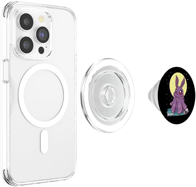 Pastel Goth Kawaii Anime Cute Baby Mothman Cryptid PopSockets PopGrip for MagSafe