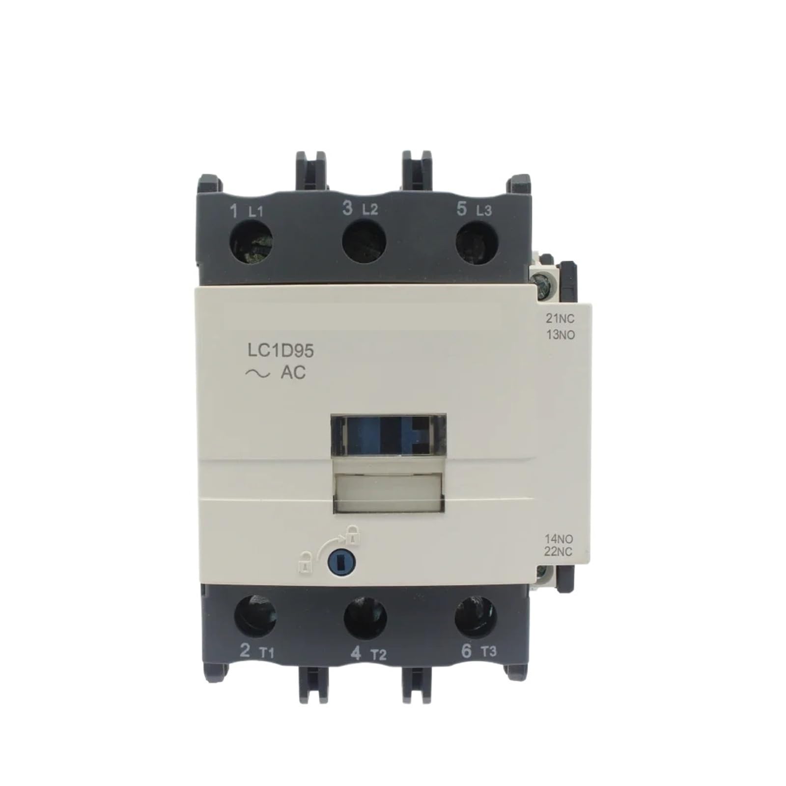WCNGRFRNB AC contactor LC1-D95 Coil Voltge 110VAC AC Contactor Three Pole With 1NO+1NC Auxiliary Contact Block