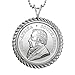 2022 South Africa 1 oz Silver Krugerrand BU Uncirculated Coin Solid 925 Sterling Silver Necklace NEW - Antelope