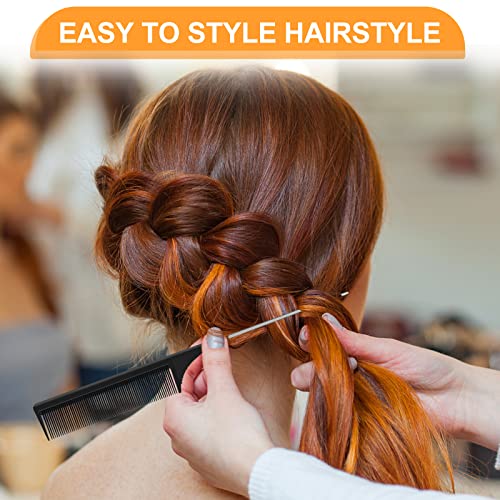 Sularpek Carbon Fibre Tail Comb - 3 Piece Set, Anti Static, Heat Resistant, Fine Tooth & Teasing Comb for Women & Men, Black - Image 6