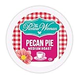 The Pioneer Woman Flavored Coffee Pods, Pecan Pie, Pecan Coffee, Flavored Single Serve Coffee Pods for Keurig K Cups Machines, 24 Count