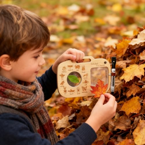 Microscope pour enfants et kit d'exploration de la nature en plein air